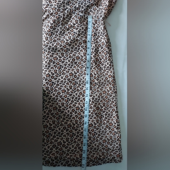 A.N.D. Ea WY Leopard Sleeveless  Dress Size  S - Picture 4 of 14